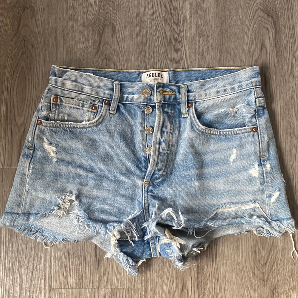 AGOLDE Parker Vintage Cut Off Shorts